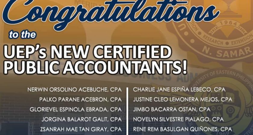 October 2022 Certified Public Accountant Licensure Examination