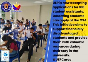 UEP Opens 100 Student Assistant Positions